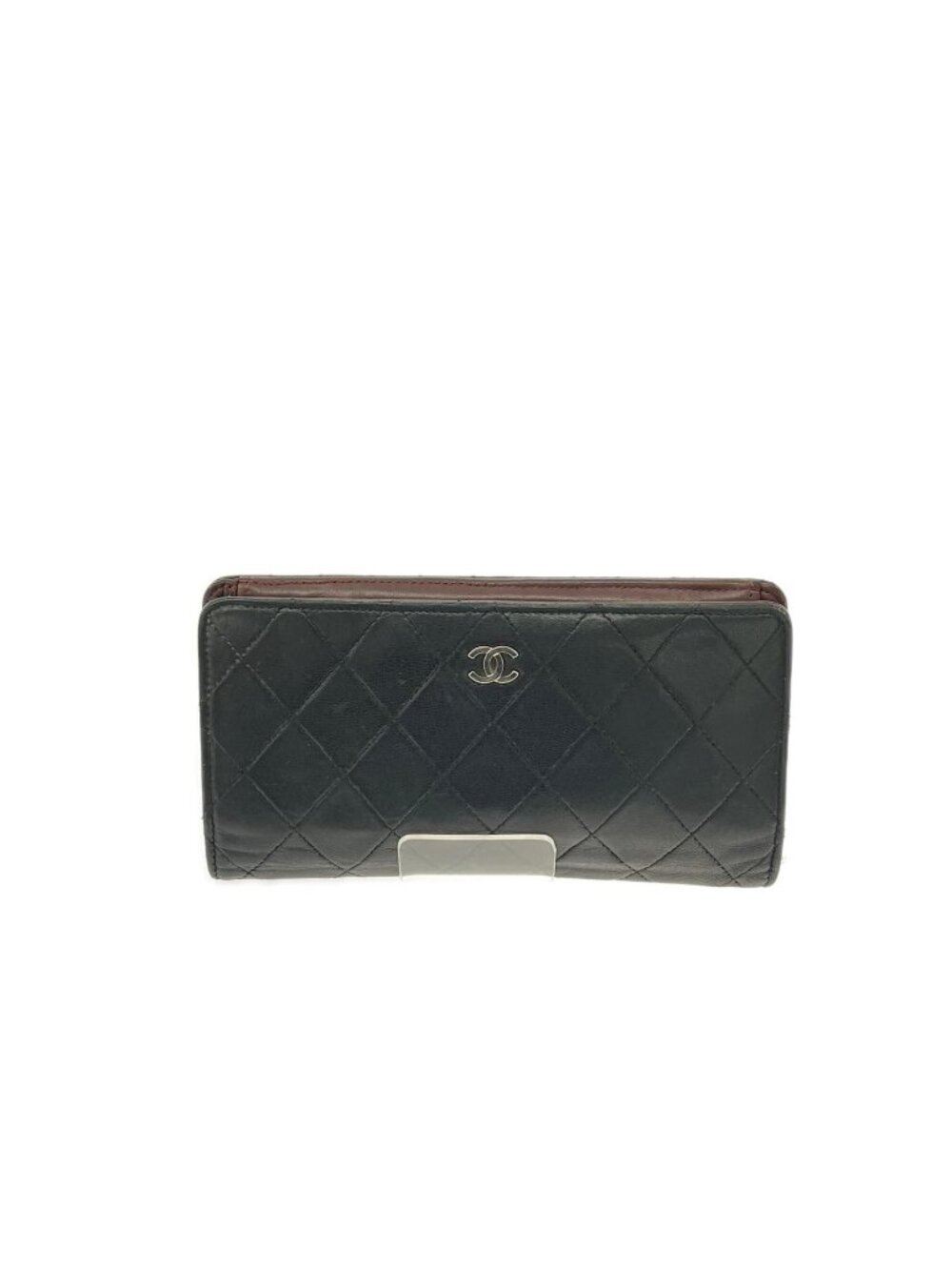 Chanel Bifold Wallet Quilted Lambskin Black